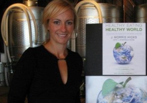 Lisa Hicks, at our 2011 book launch party in Stonington, CT