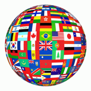 Globe of Flags
